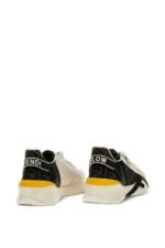 FENDI White Yellow Sneakers - Image 4