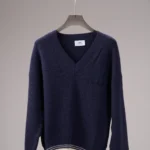 AMI V-Neck Navy Pullover
