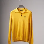 TOM FORD Polo Neck Yellow Pullover